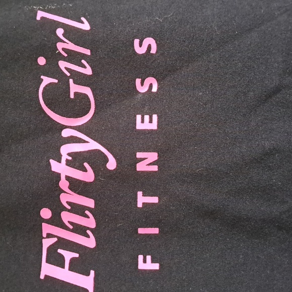 🩰Yoga flirty girl fitness top Size6 for paillettes,gym yoga exercise work outs - Picture 5 of 6